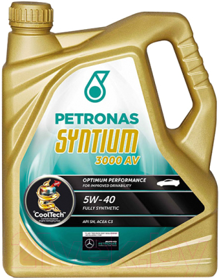 Купить запчасть PETRONAS - 18285019 SYNTIUM 3000 AV 5W-40 5L