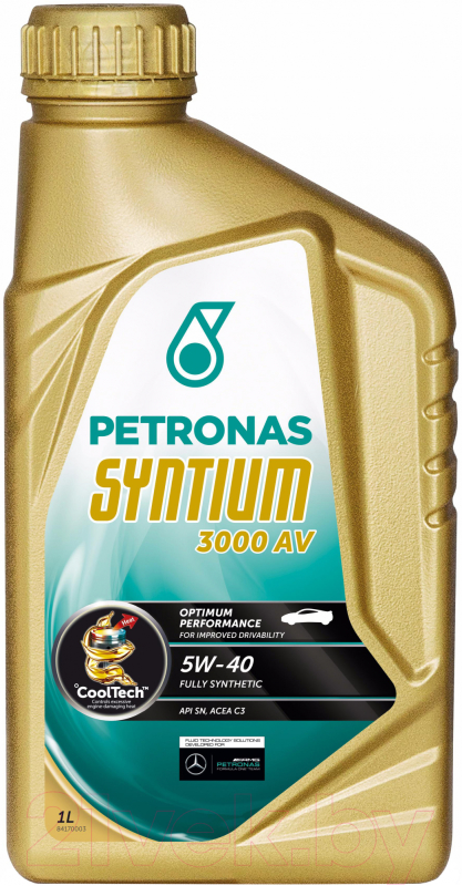 Купить запчасть PETRONAS - 18281619 SYNTIUM 3000 AV 5W-40 1L