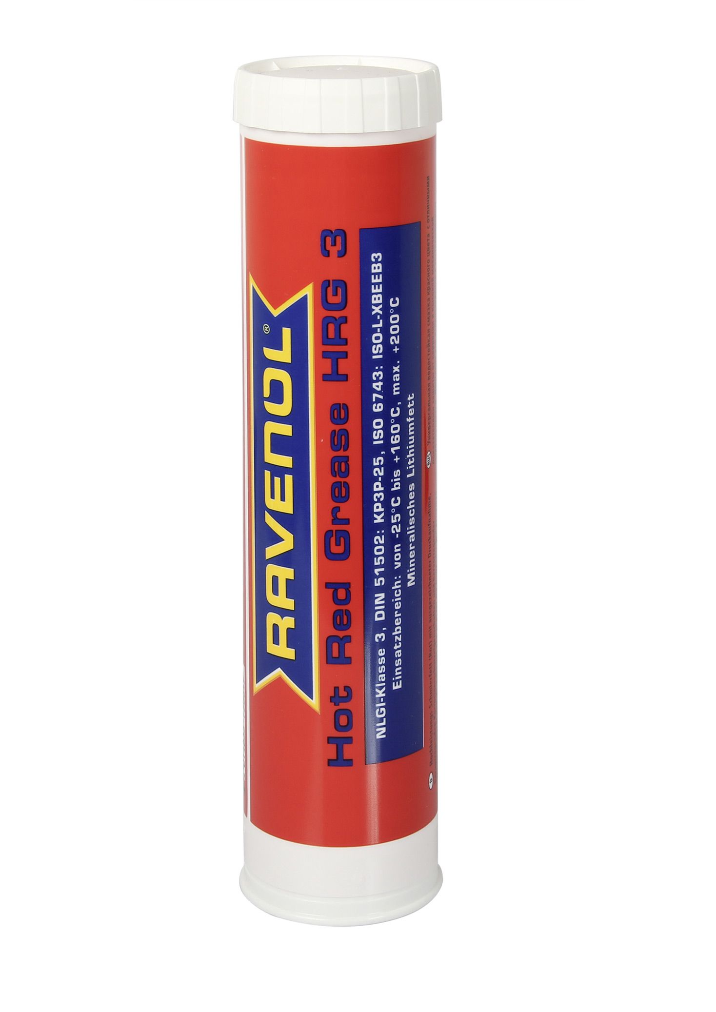 Купить запчасть RAVENOL - 4014835756649 Смазка Hot Red Grease HRG 3 ( 0,4кг)