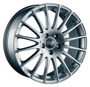 Купить запчасть OZ - WHS057409 Superturismo GT 17/7 ET44 Race silver + black lettering