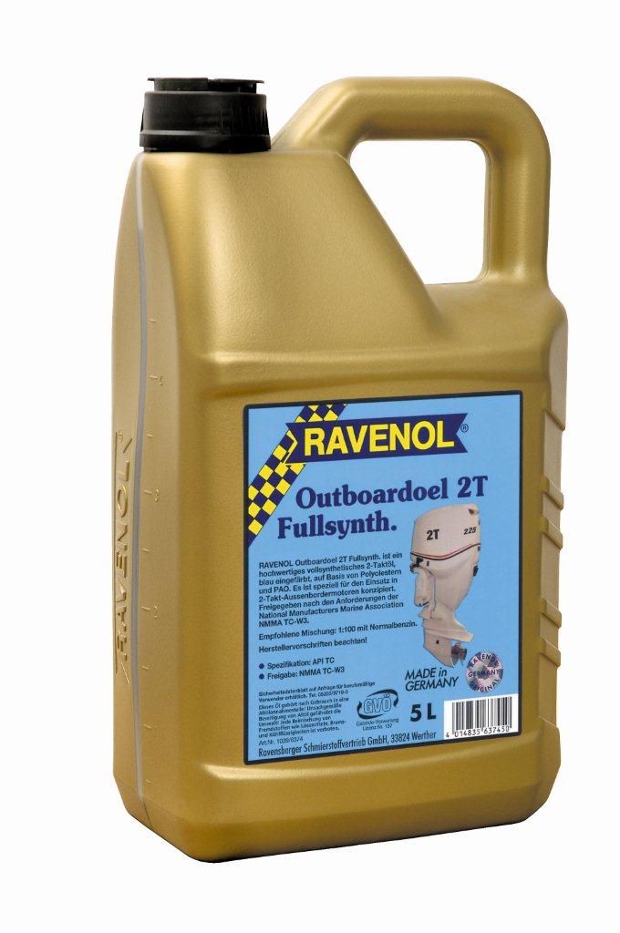 Купить запчасть RAVENOL - 4014835637450 Outboardoel 2T Full synth, 5л