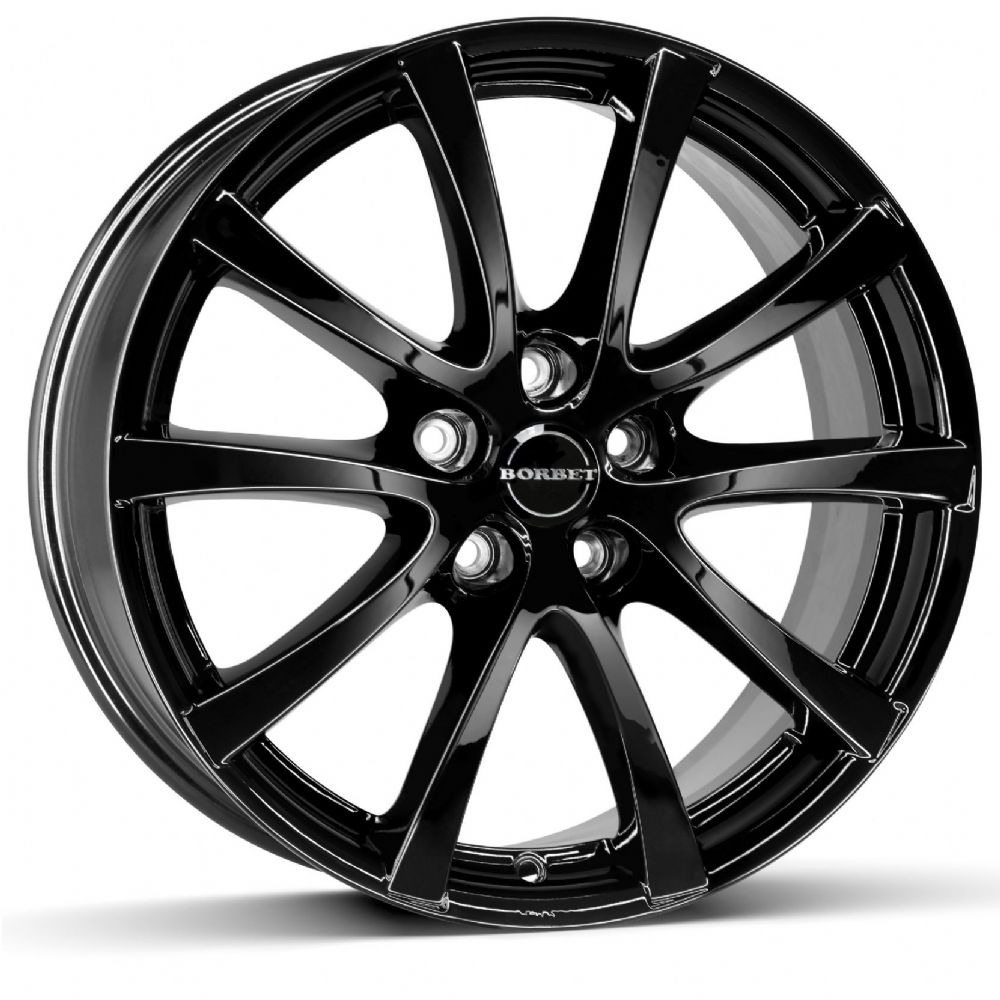 Купить запчасть BORBET - WHS098024 LV5 18/8 ET30 Black glossy