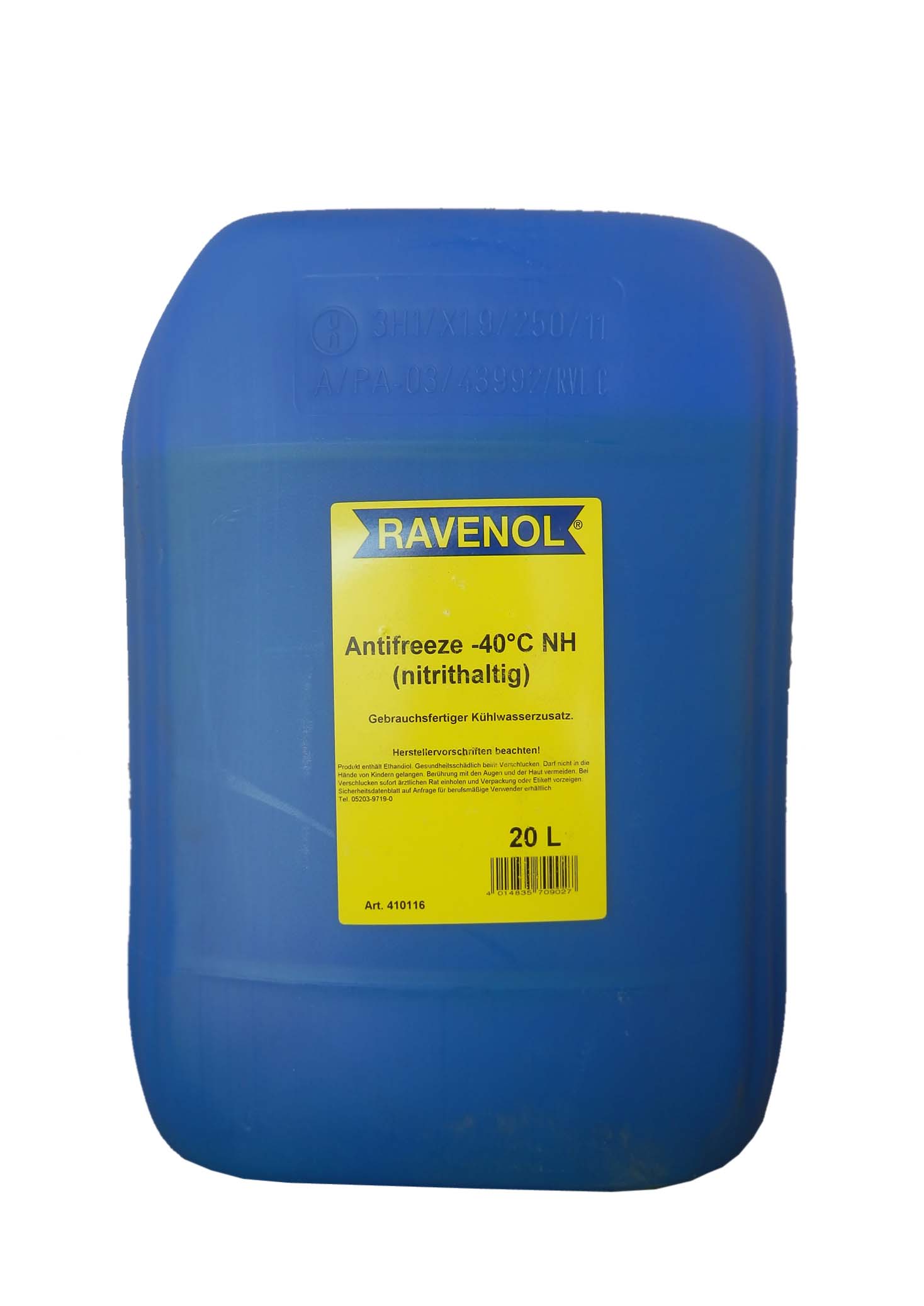 Купить запчасть RAVENOL - 4014835709027 Антифриз -40С NH (20 Л)