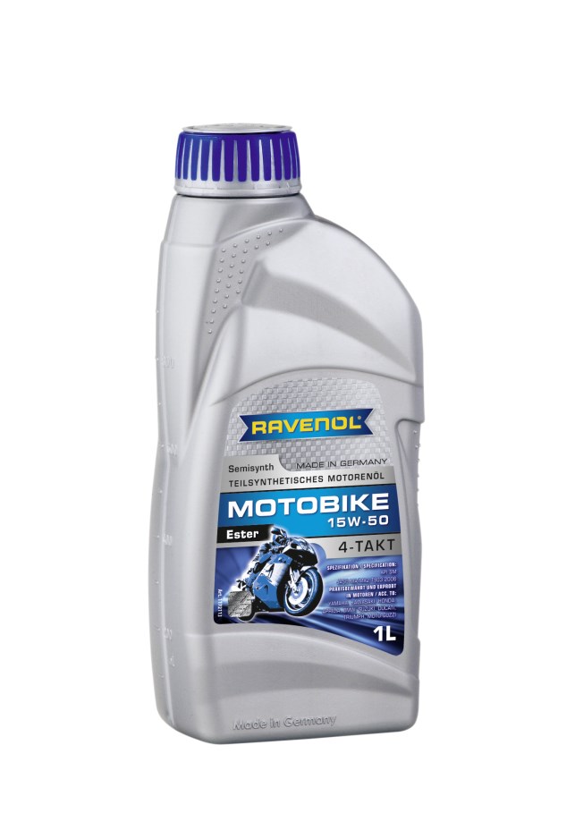 Купить запчасть RAVENOL - 4014835731219 Motobike 4-T Ester 15W-50 (1л) new