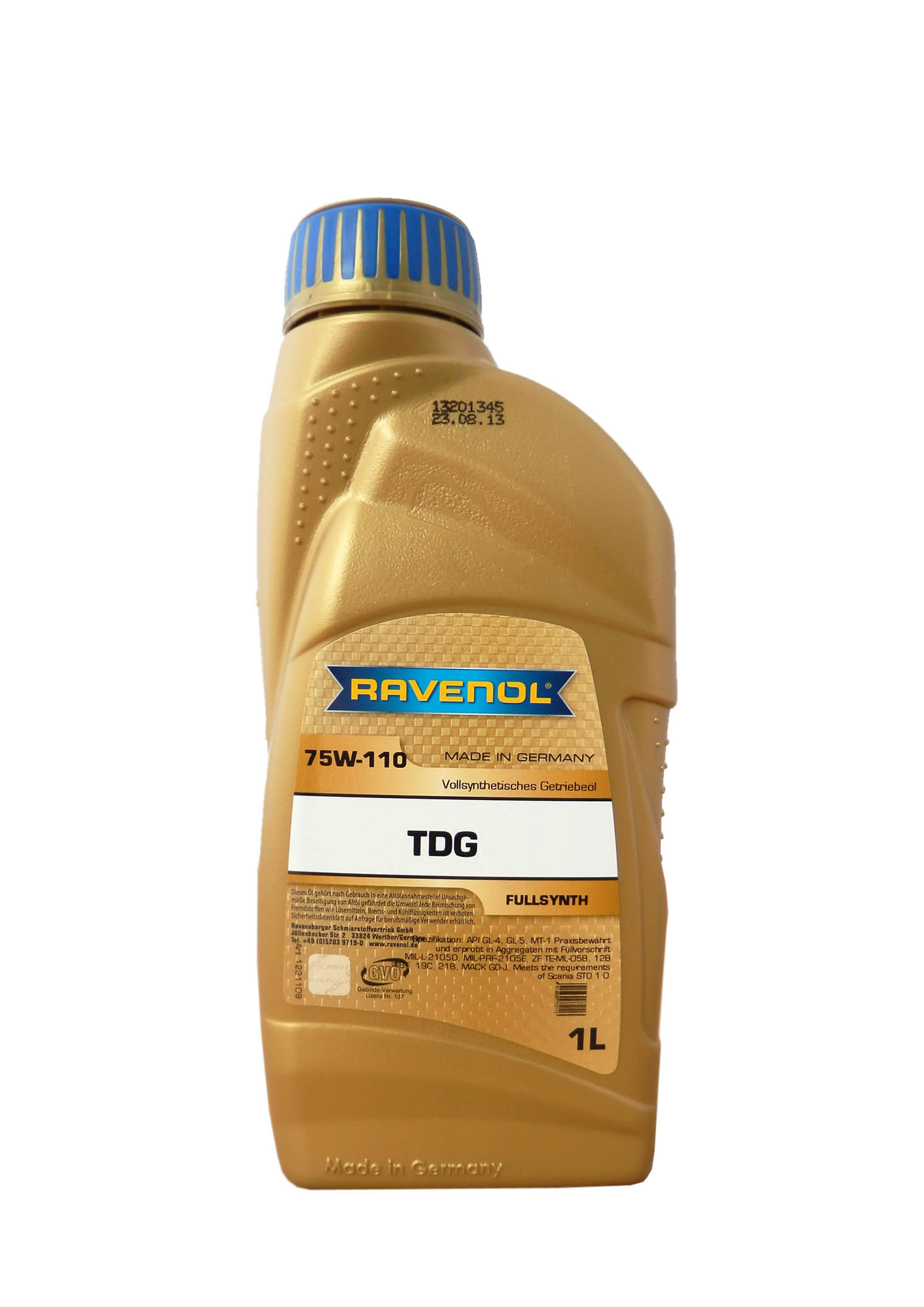 Купить запчасть RAVENOL - 4014835772113 Трансмиссионное масло  TDG SAE 75W-110 ( 1л)