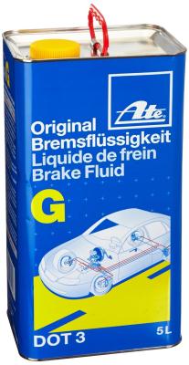 Купить запчасть ATE - 03990153032 Жидкость тормозная DOT 3, "Brake Fluid G", 5л