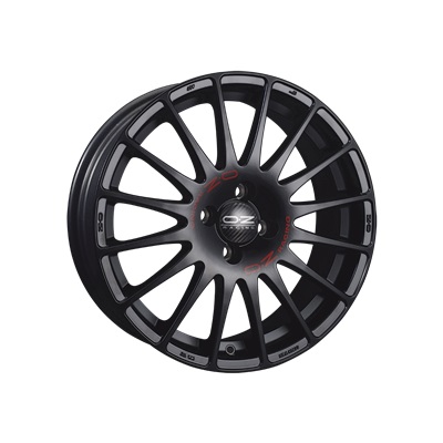 Купить запчасть OZ - WHS101892 Superturismo LM 18/8 ET42 Matt black red stripe