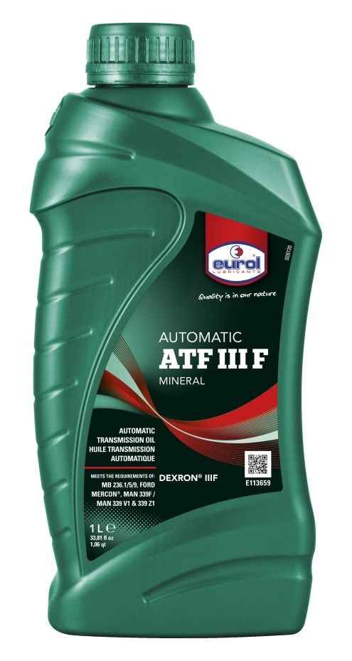 Купить запчасть EUROL - E1136591L Жидкость для трансмиссий  ATF III F, 1л