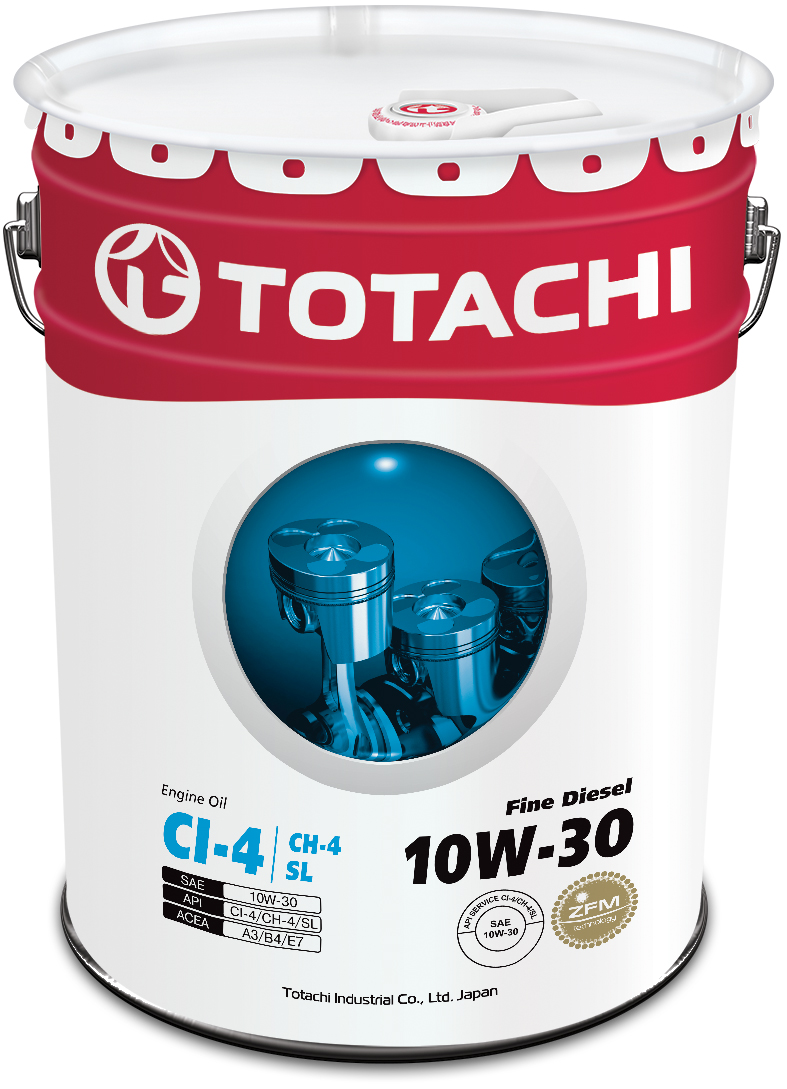 Купить запчасть TOTACHI - 4562374690226 Fine Diesel CI-4/CH-4/SL 10W-30, 20л