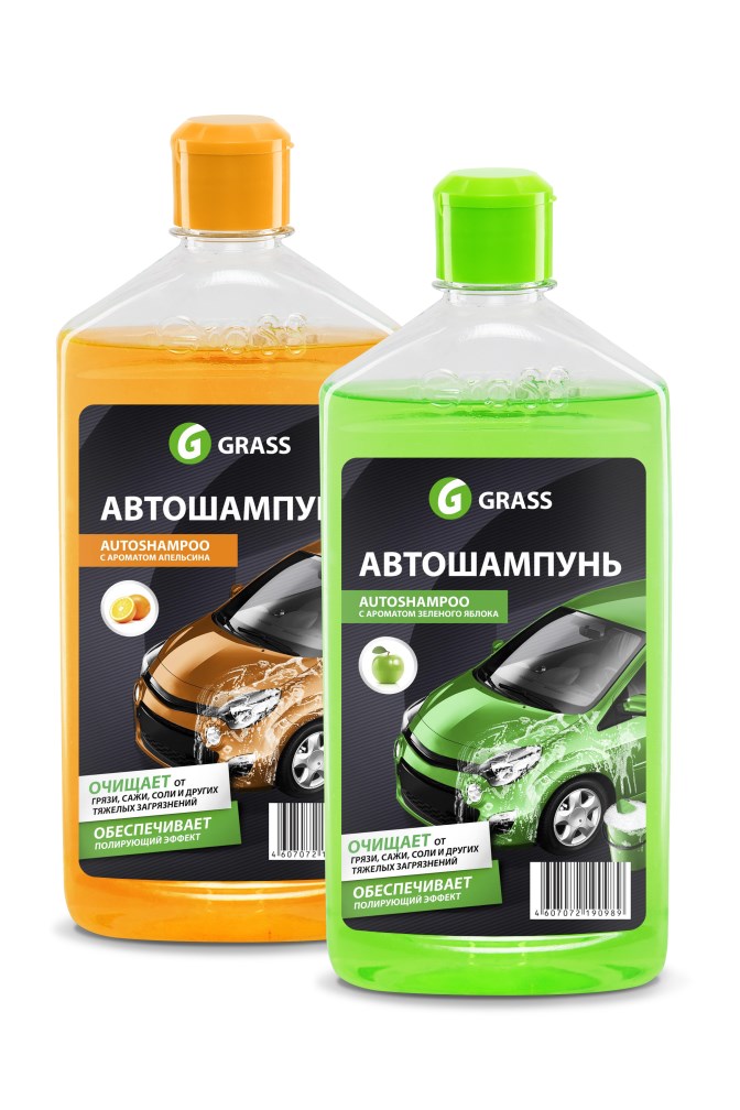 Купить запчасть GRASS - 1111051 Автошампунь Universal (апельсин)