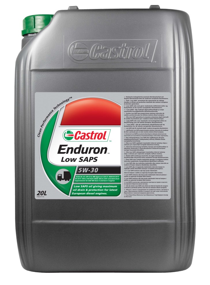 Купить запчасть CASTROL - 15093F  Enduron Low SAPS 5W-30, 20 л