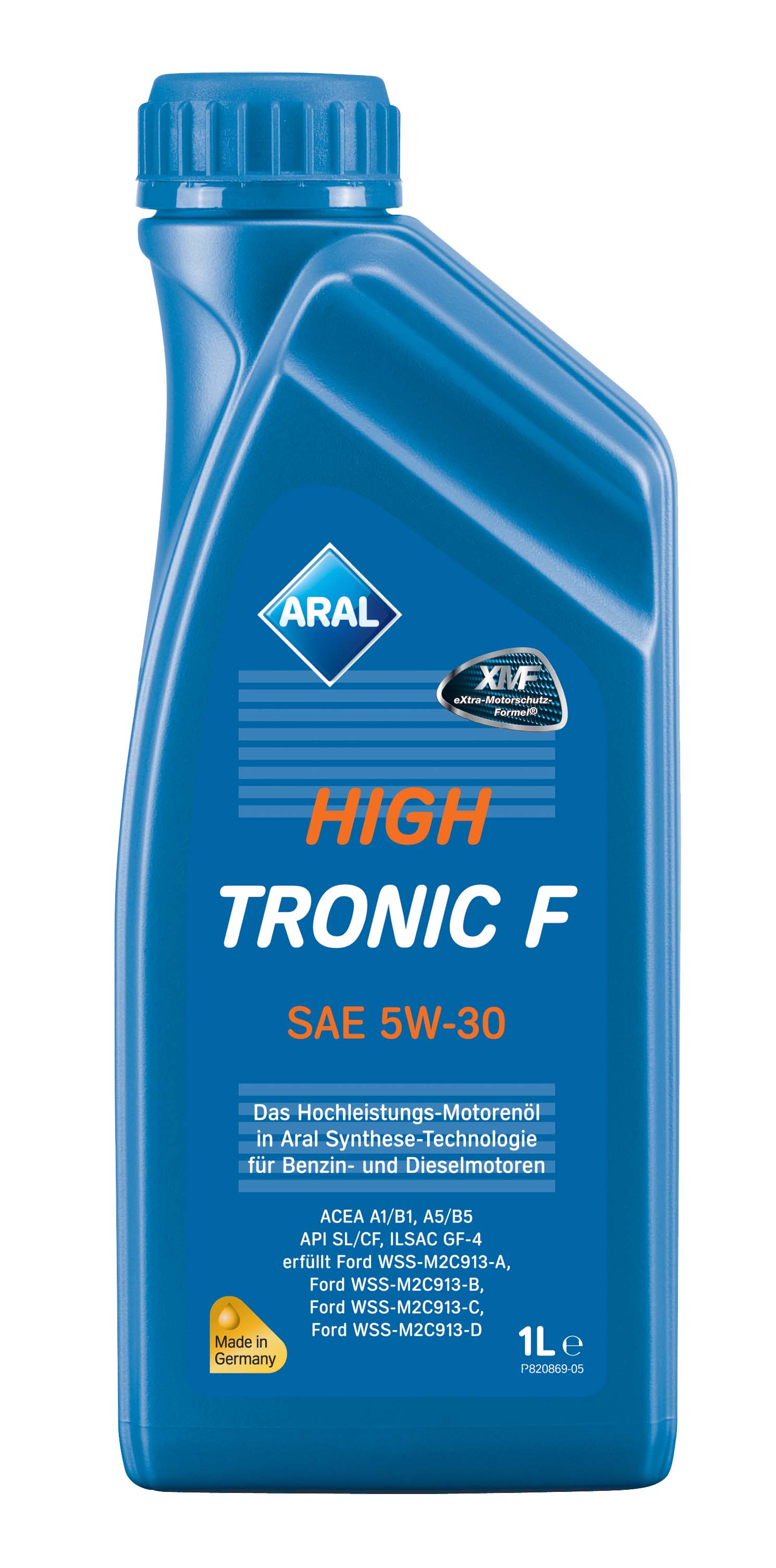 Купить запчасть ARAL - 10332  High Tronic F 5W-30, 1л.