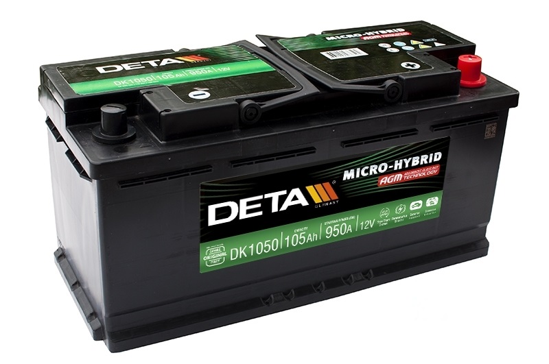 Купить запчасть DETA - DK1050 Start&Stop Agm DK1050