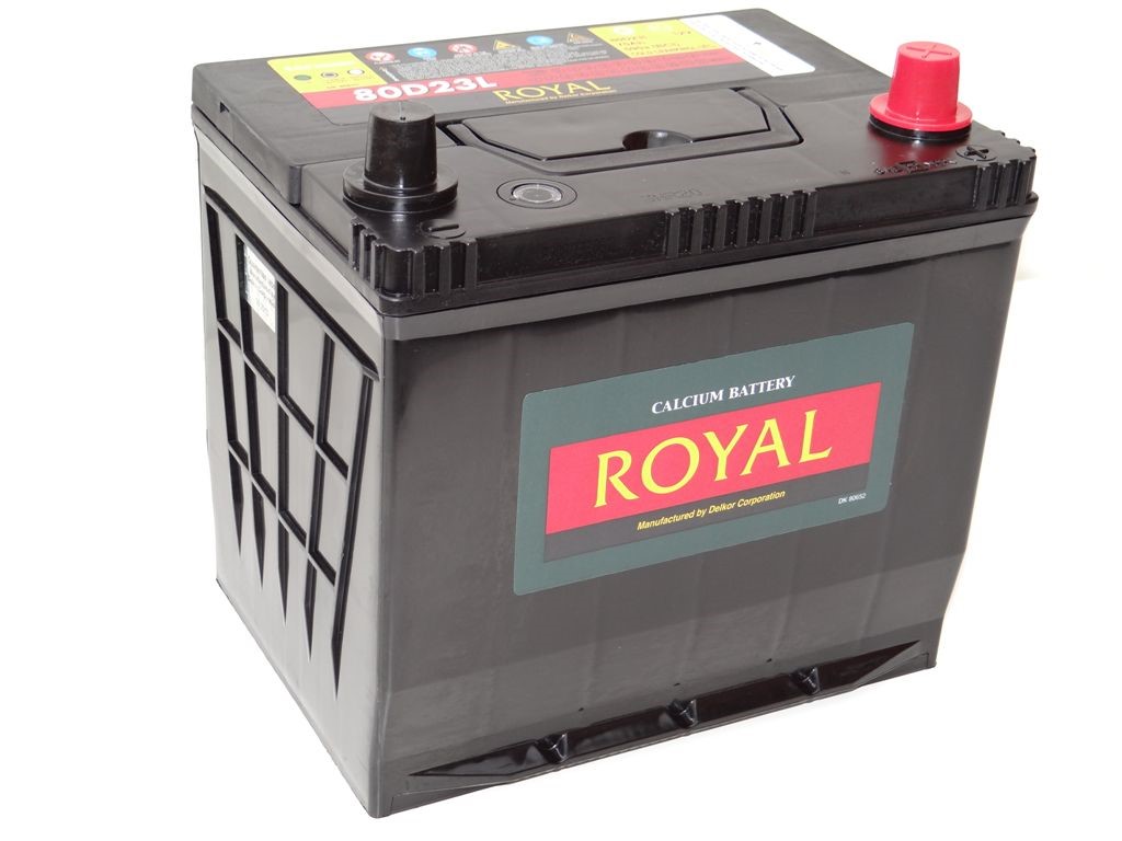 Купить запчасть ROYAL - 80D23L trust jt 70 а о.п. ток (650)