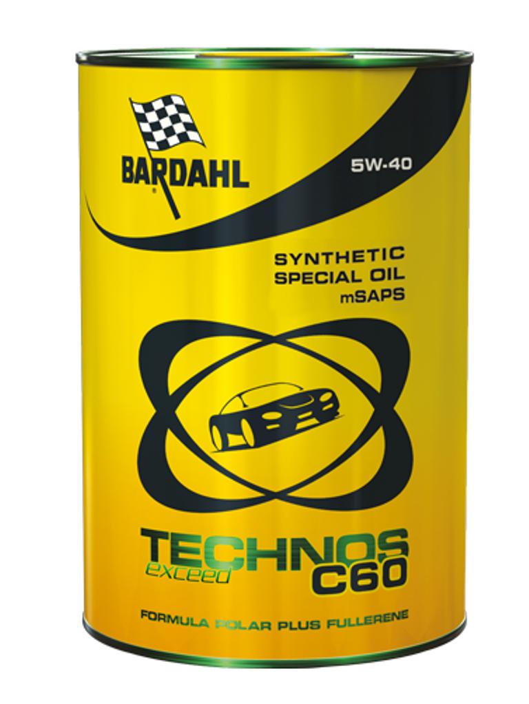 Купить запчасть BARDAHL - 309040 TECHNOS MSAPS Exceed C60, 5W-40, 1л.