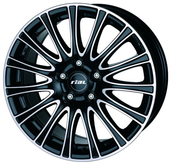 Купить запчасть RIAL - RA80843W131 RIAL RAVENNA 8.0X18 5/120 ET43 d72.6 /diamond-black front polished/ BMW [RA80843W13-1]