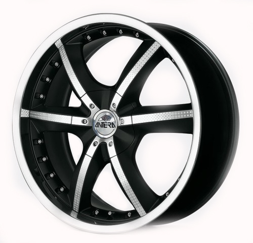 Купить запчасть ANTERA - WHS059838 389 20/9,5 ET52 Racing black lip polished