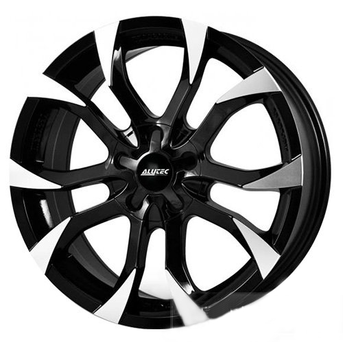 Купить запчасть ALUTEC - WHS105372 W10 20/9 ET35 Racing black front polished