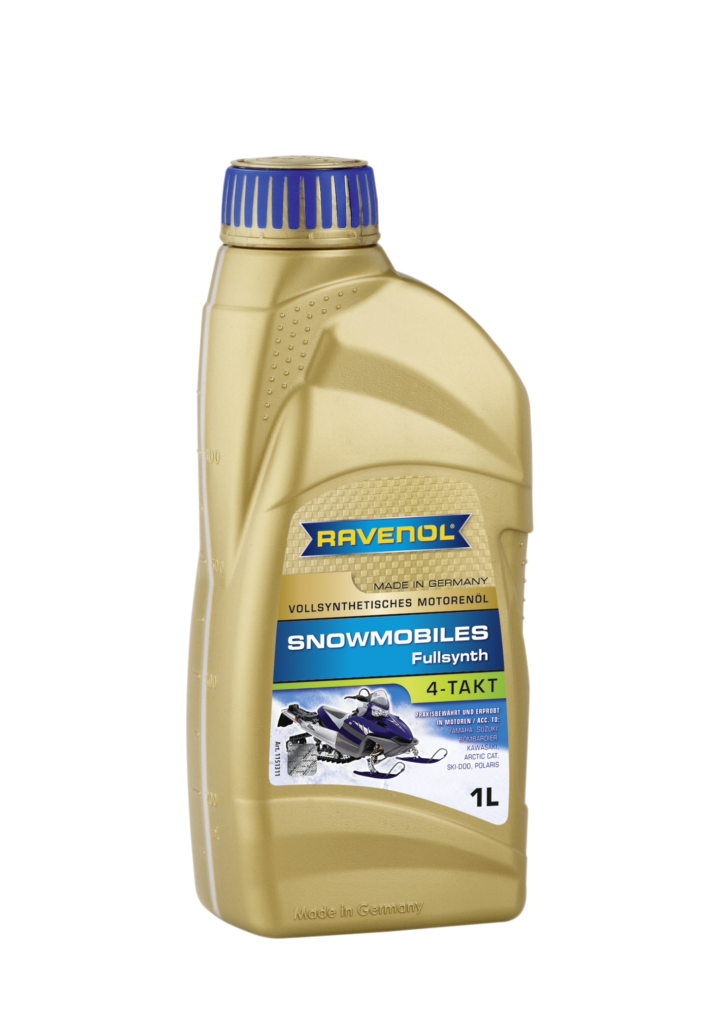 Купить запчасть RAVENOL - 4014835728011 Масло для 4-Такт снегоходов Snowmobiles 4-Takt Fullsynth. (1л) new