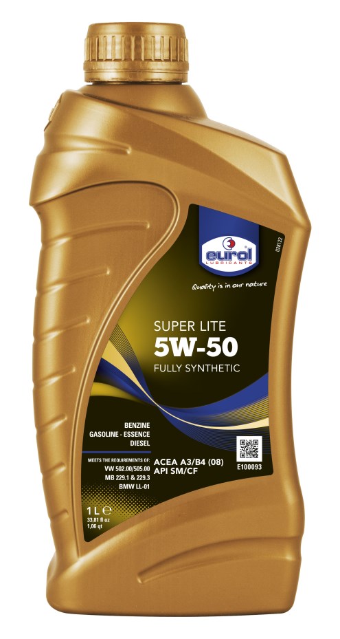 Купить запчасть EUROL - E1000931L  Super Lite 5W-50 SN/CF