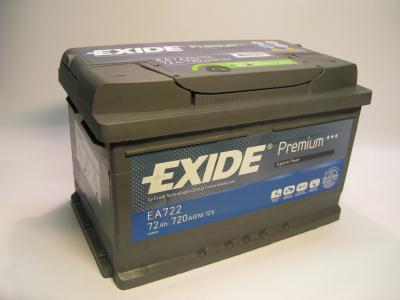 Купить запчасть EXIDE - EA722 72/Ч Premium EA722