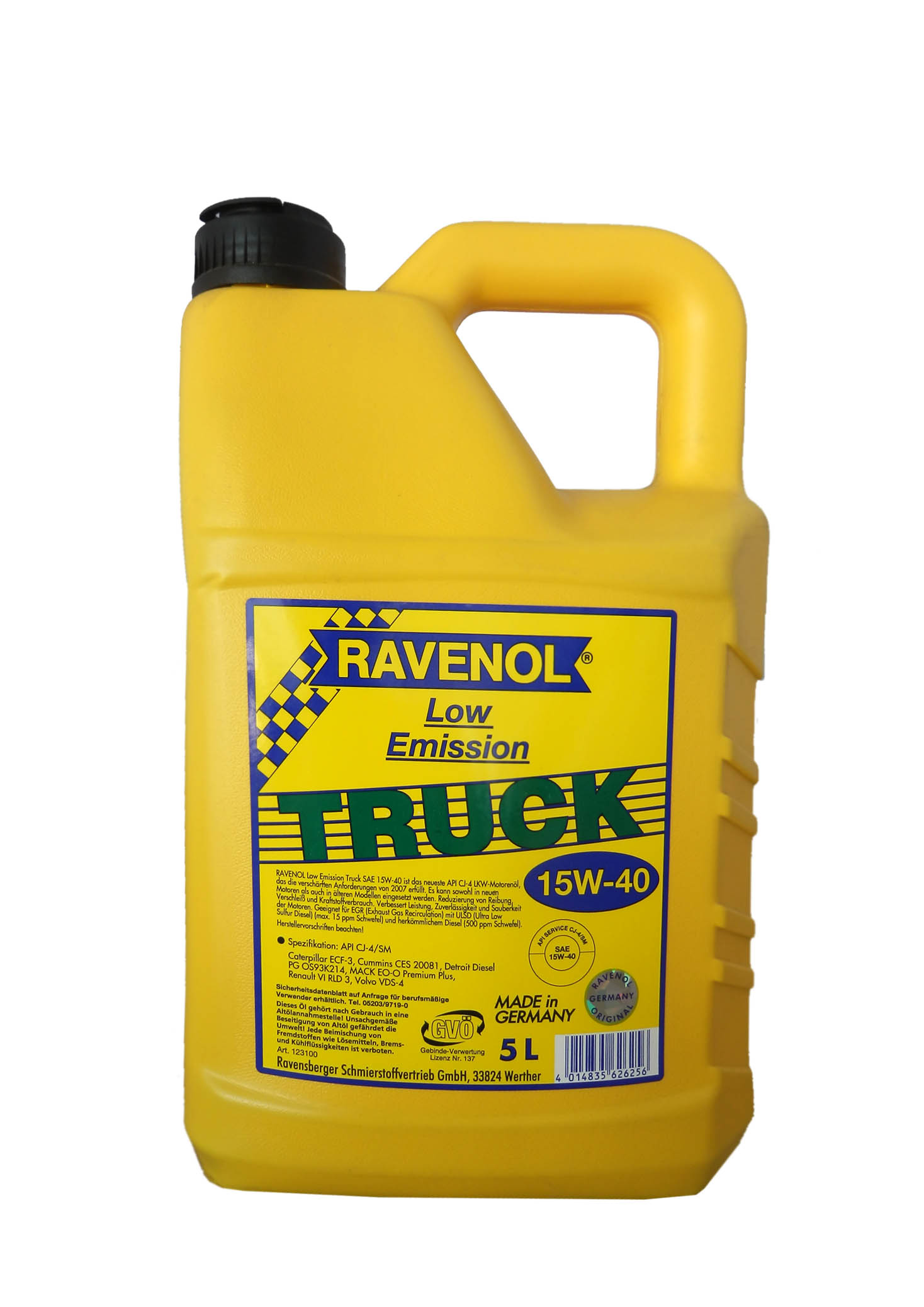 Купить запчасть RAVENOL - 4014835626256 LET SAE 15W-40, 5л