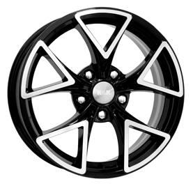 Купить запчасть RAPID - R7884 RAPID СОЧИ АЛМАЗ (KC438) 6.5X16 5/114.3 ET47 d66.1 /black/ [r7884]