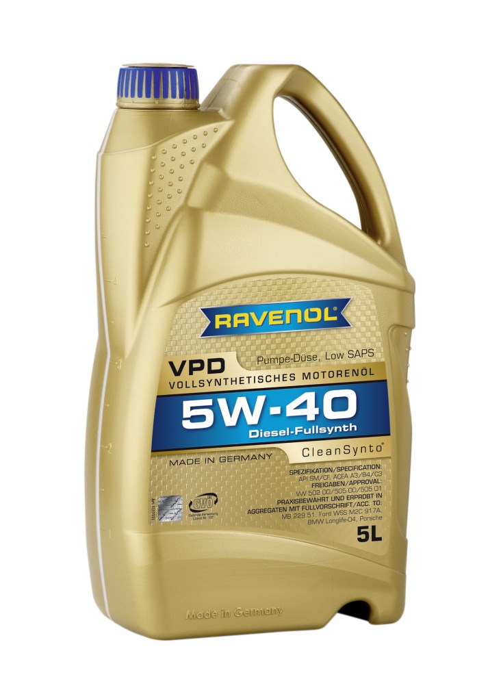 Купить запчасть RAVENOL - 4014835801264 VPD SAE 5W-40 ( 5л)