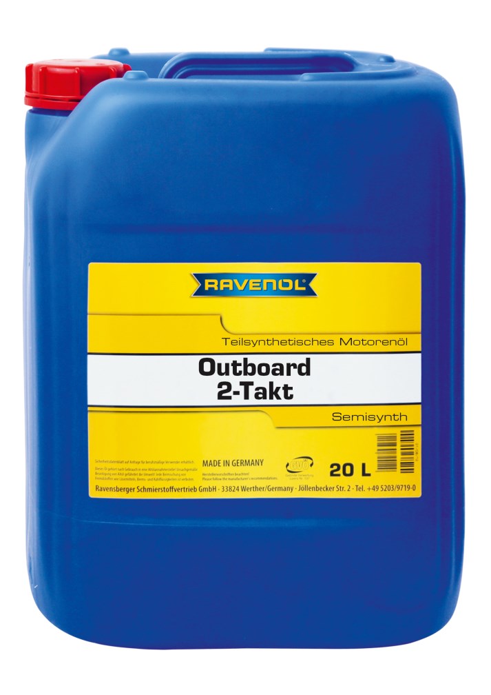 Купить запчасть RAVENOL - 4014835779723 Outboardoel 2T teilsynth., 20л